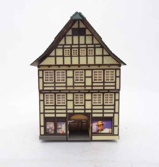 Spur H0 Fachwerkhaus ca. 10 x 9 cm aus Anlagerückbau, siehe Bilder QR9874 o.
