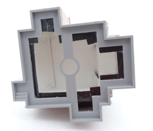 Spur H0 Wohnhaus ca. 11 x 11 cm aus Anlagerückbau, siehe Foto RR371 o. – Bild 6