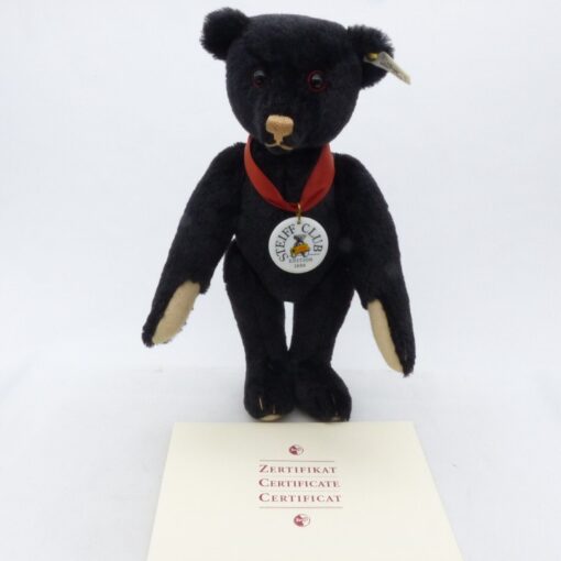 Steiff 420160 Teddybär 1912 Schwarz 35 Replica in OVP EX4739