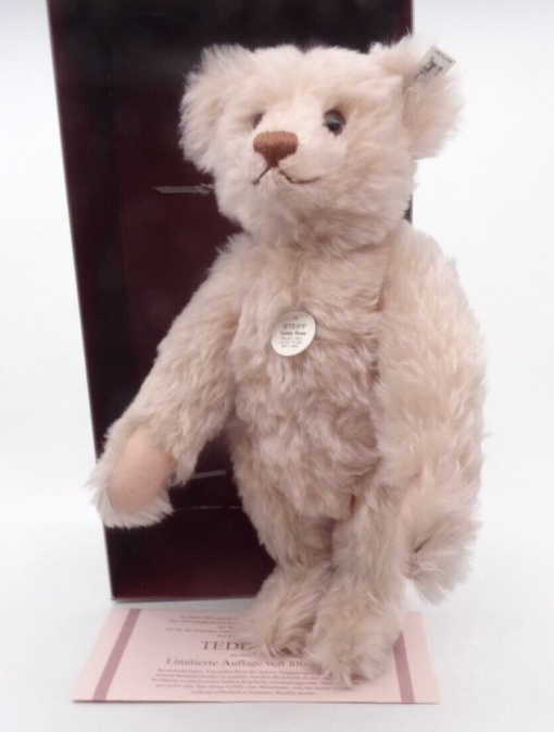 Steiff Teddy Bär 0171/41 Replica 1925 Rose 41 cm in OVP OR8138 – Bild 3