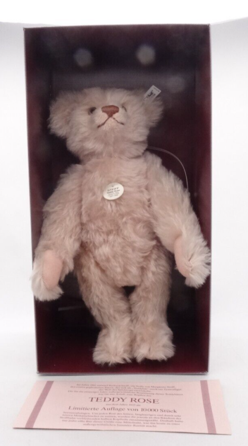 Steiff Teddy Bär 0171/41 Replica 1925 Rose 41 cm in OVP OR8138