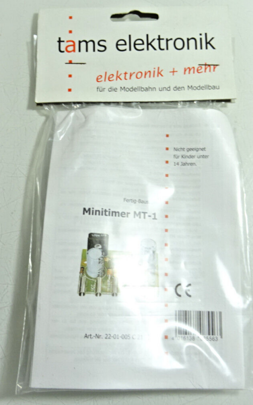 TAMS Elektronik Minitimer MT-1, Zeitschalter siehe Foto in OVP C2147