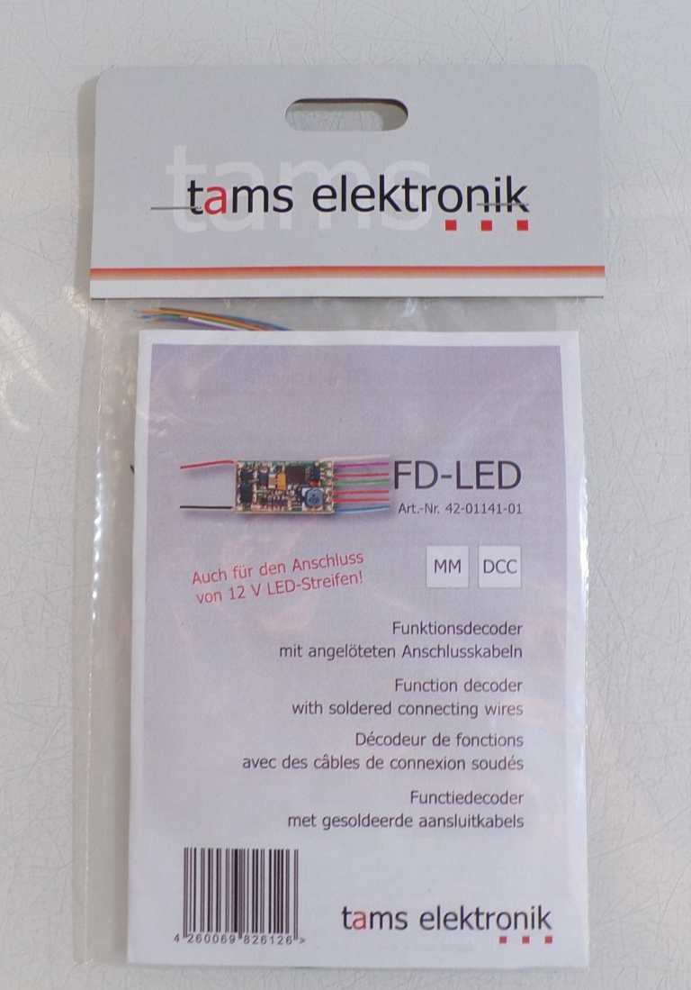 Tams Elektronik 42-01141-01 FD-LED Funktionsdecoder Baustein in OVP PK3072
