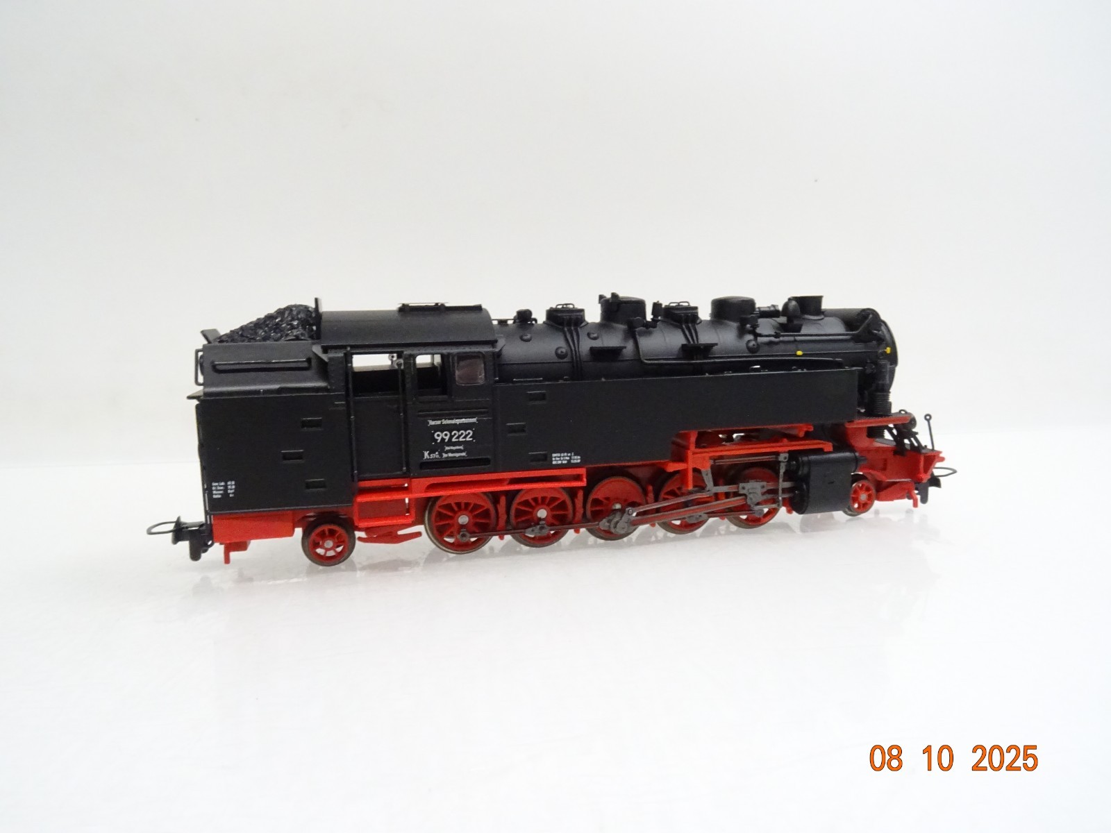 Tillig H0m 02927 Dampflok BR 99 222 der HSB in OVP JL3461 – Bild 3