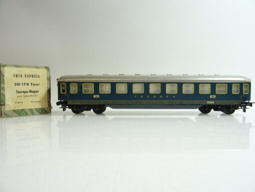 Trix Express H0 20/178 Personenwagen Touropa mit Rücklicht in OVP PR878 – Bild 3