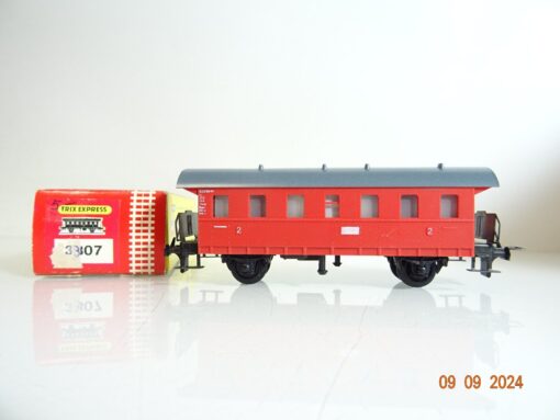 Trix Express H0 3307 Personenwagen 2. Klasse in OVP PR2614 – Bild 3