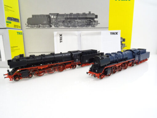 Trix H0 22137 Dampflok Set BR 03.10 / BR 003 der DB mit DSS in OVP LE3759