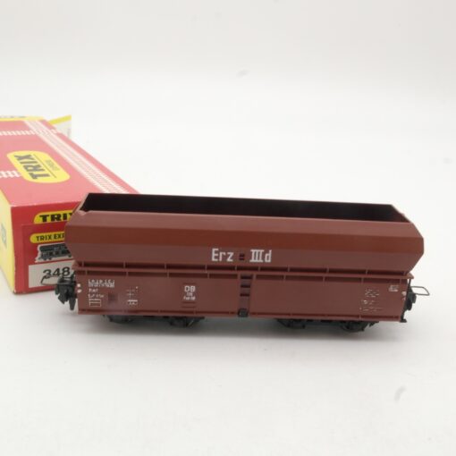 Trix H0 3487 Selbstentladewagen Erz der DB in OVP RR1518 – Bild 3
