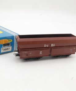 Trix H0 3687 Selbstentladewagen Erz der DB in OVP RR1511
