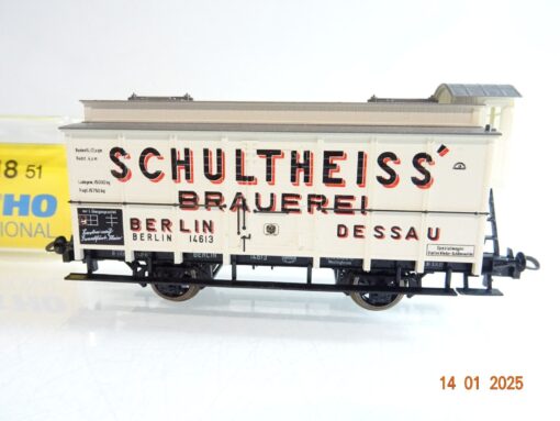 Trix H0 52361851 Kühlwagen Schultheiss Brauerei der K.P.E.V. in OVP PR5304 – Bild 3