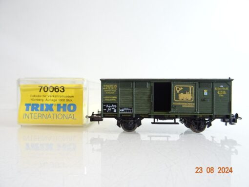 Trix H0 70063 gedeckter Güterwagen der K.Bay.Sts.B. in OVP PR2193 – Bild 3