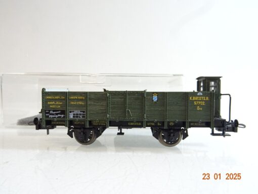 Trix H0 offener Güterwagen der K.Bay.Sts.B in EVP PR5437 – Bild 3