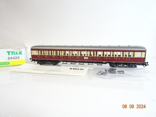 Trix Intern. H0 24322 Abteilwagen 3.Klasse der DRG in OVP PR2589 – Bild 3