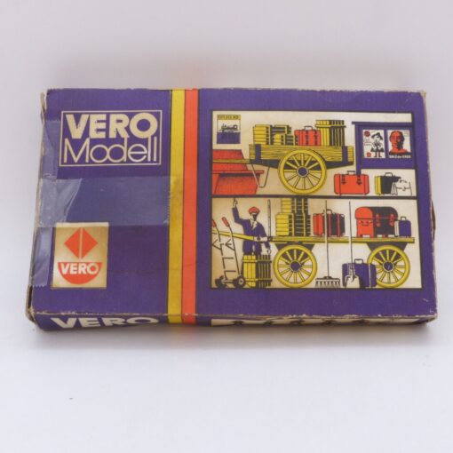 VEB VERO H0 DDR Bausatz Nr.: 09 14 58-6 Kofferwagen und Figuren, in OVP EB4611