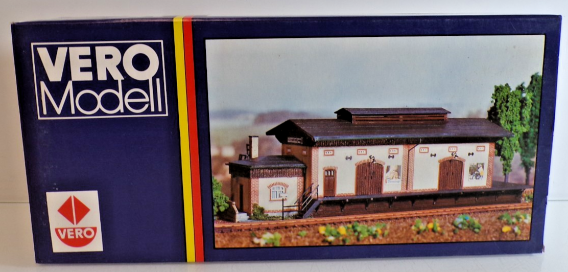 Vero H0 Bausatz 129/00301 Güterschuppen in OVP PK2732