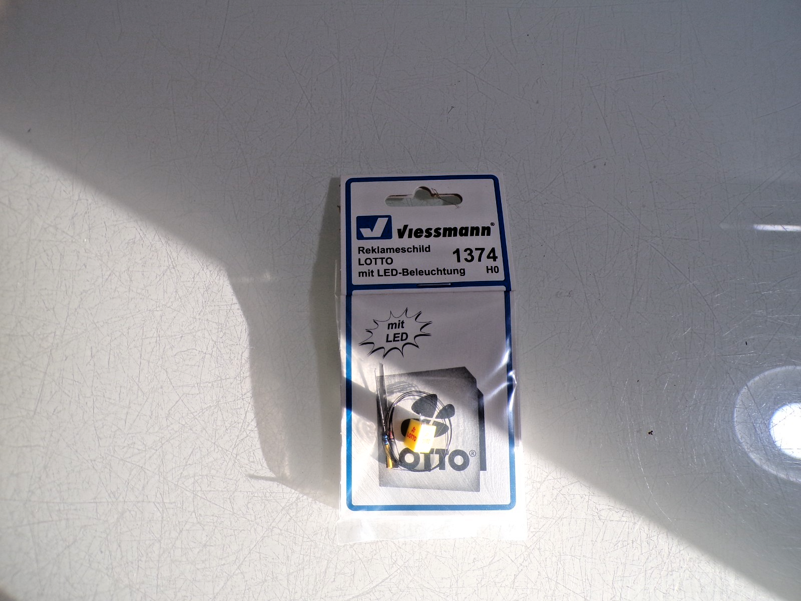 Viessmann H0 1374 Reklameschild Lotto in OVP PK3038