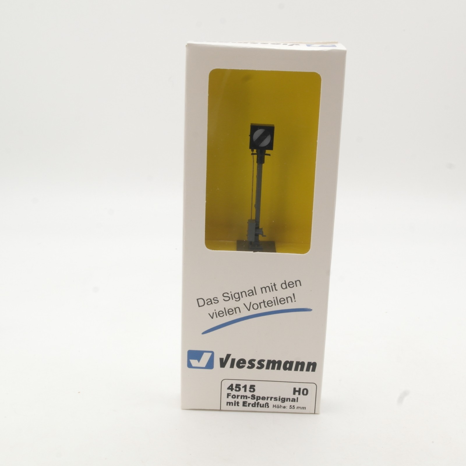 Viessmann H0 4515 Form-Sperrsignal mit Erdfuß Höhe 55mm in OVP RR5420
