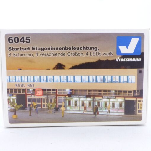 Viessmann H0 6045 Startset Etageninnenbeleuchtung in OVP EX5145