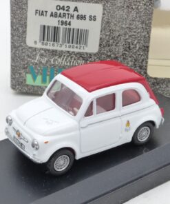 Vitesse 1:43 Nr.: 042A Fiat Abarth 695 SS 1964 weiß/rot, in OVP EX716