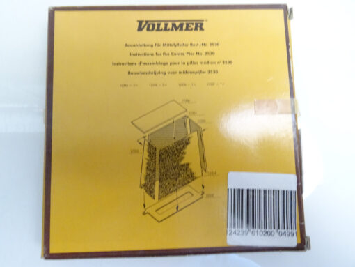 Vollmer H0 2530 Bausatz Mittelpfeiler in OVP CK1360 – Bild 3