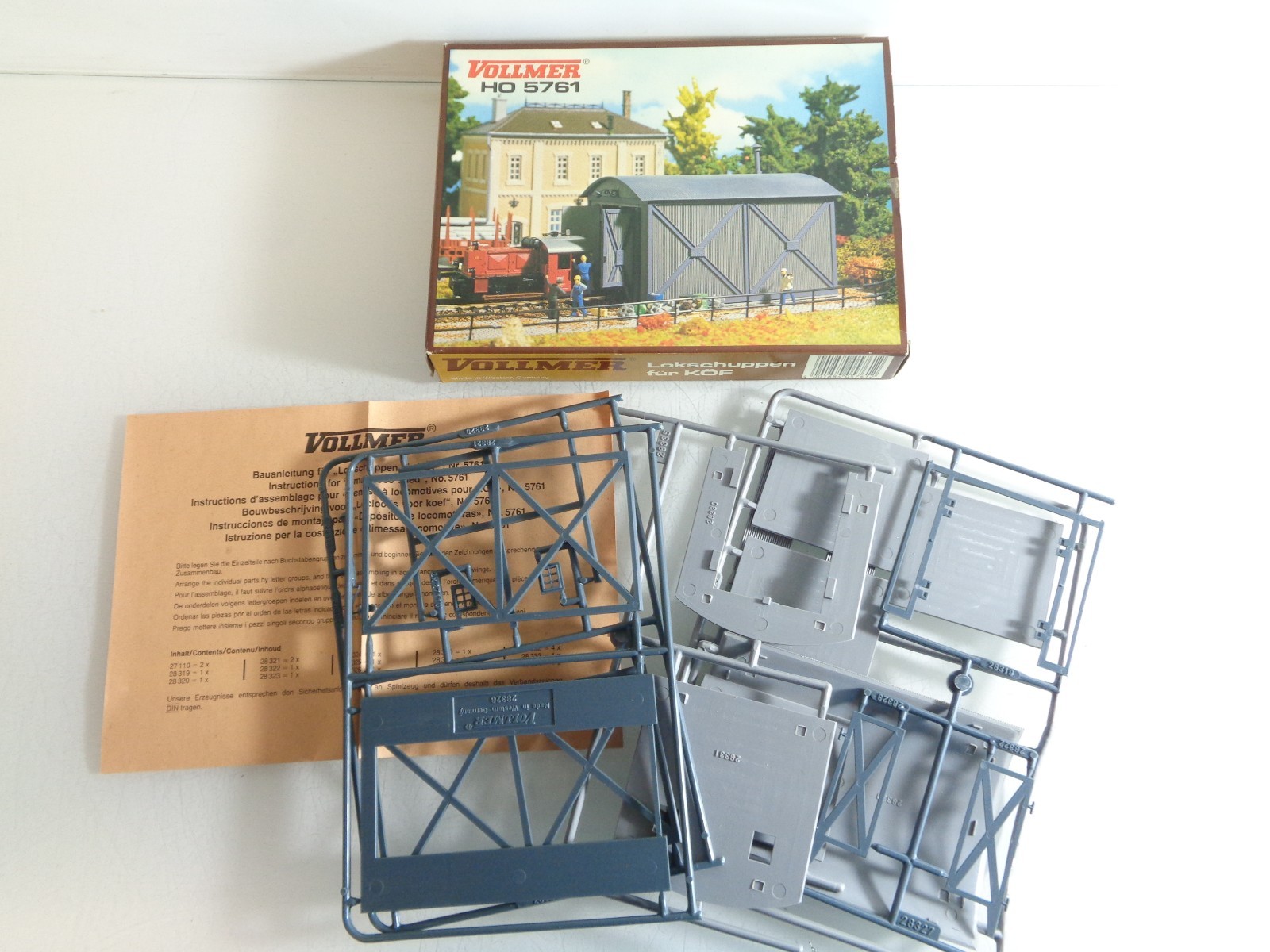 Vollmer H0 5761 Lokschuppen für KÖF in OVP PK1830 – Bild 3