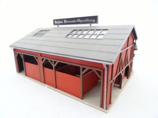 Vollmer H0 Kohlen Brennstoffhandlung aus Anlagerückbau, siehe Foto RR2025 o. – Bild 5