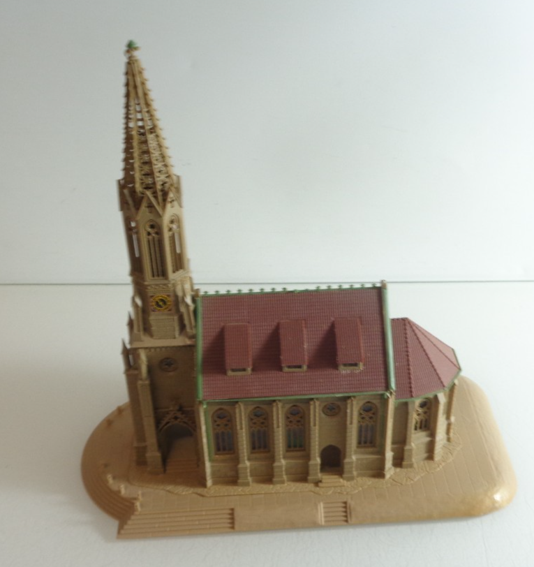 Vollmer N 21965 Stadtkirche mit Sockel siehe Foto PK1995 o.