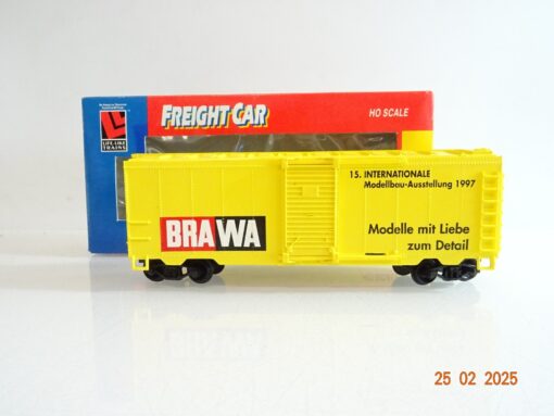 Walthers H0 US gedeckter Güterwagen 15 Int. Modellbau Ausstellung  in OVP PR6242