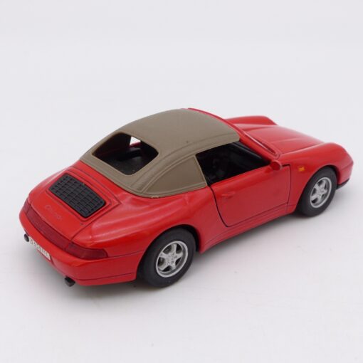 Welly 1:43 9722 Porsche 911 Carrera Cabriolet rot siehe Bilder o. EX6469 – Bild 3