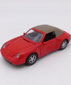 Welly 1:43 9722 Porsche 911 Carrera Cabriolet rot siehe Bilder o. EX6469