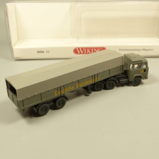 Wiking 1:160 095610 Magirus Pritschensattelzug Deutsche Bundesbahn in OVP EX6384 – Bild 3