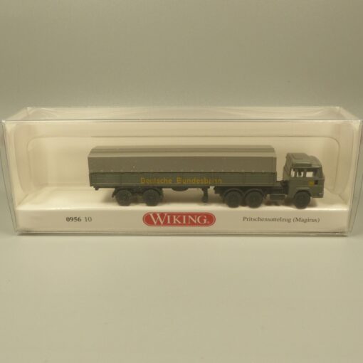 Wiking 1:160 095610 Magirus Pritschensattelzug Deutsche Bundesbahn in OVP EX6384 – Bild 4