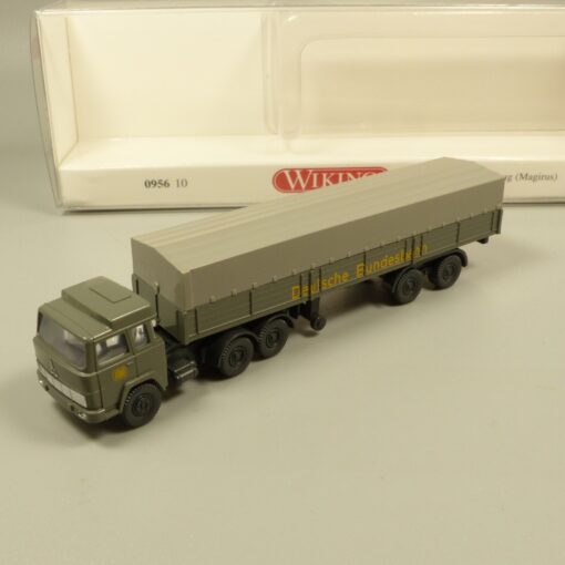 Wiking 1:160 095610 Magirus Pritschensattelzug Deutsche Bundesbahn in OVP EX6384
