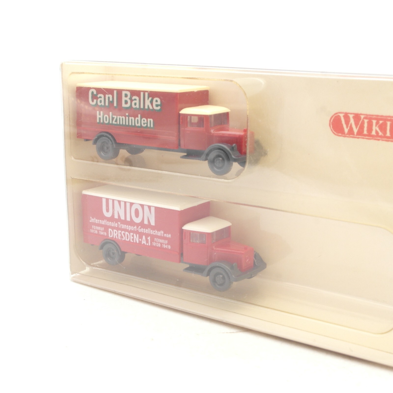 Wiking 1:160 9440222 Set MB L 2500 Koffer LKW in OVP RG646 – Bild 3