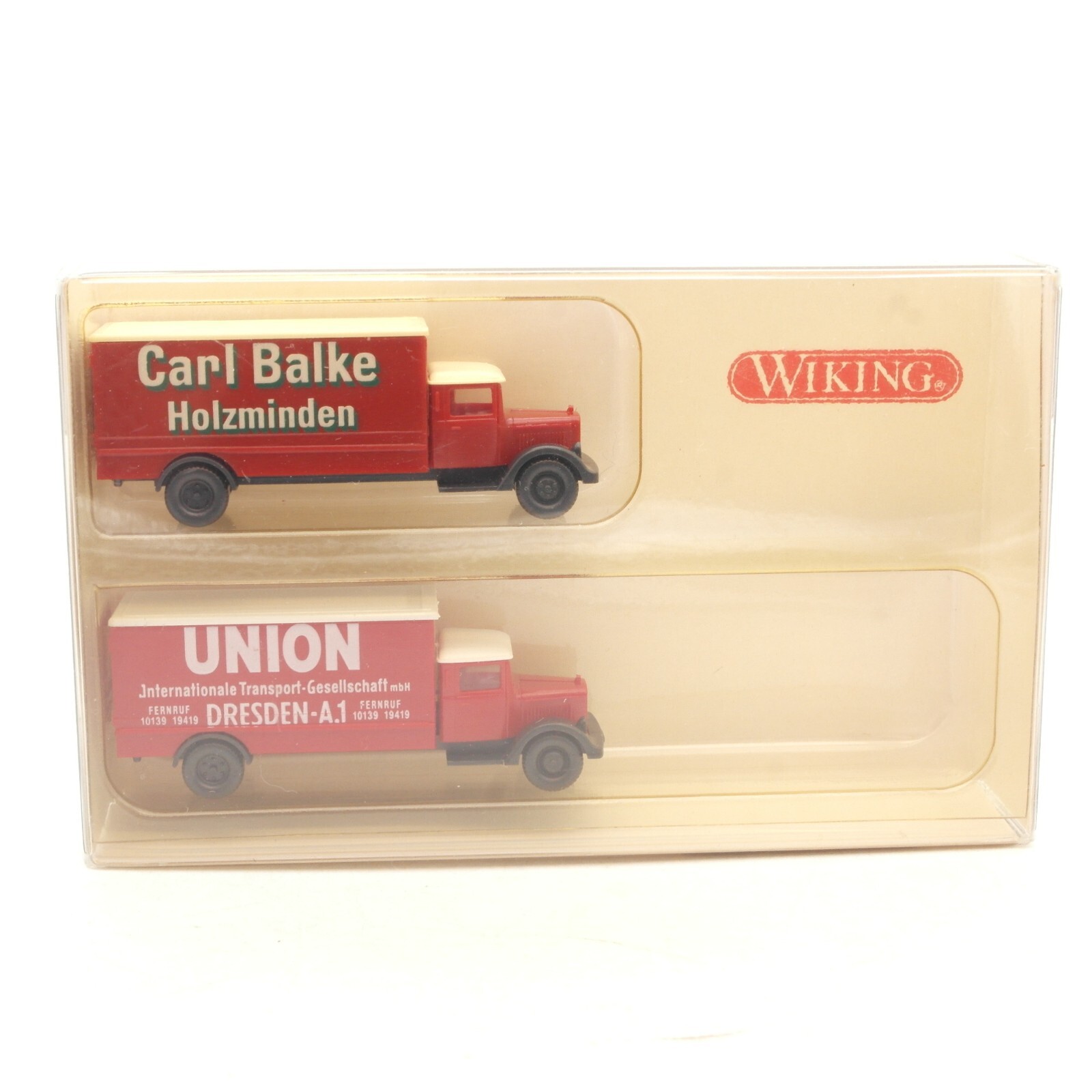 Wiking 1:160 9440222 Set MB L 2500 Koffer LKW in OVP RG646