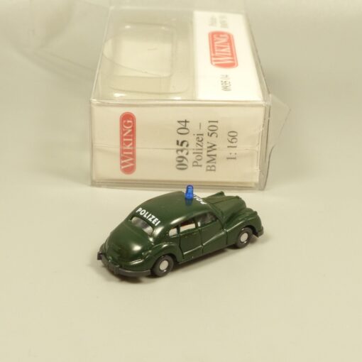 Wiking 1:160 N 093504 BMW 501 Limousine Polizei in OVP EX6211 – Bild 3