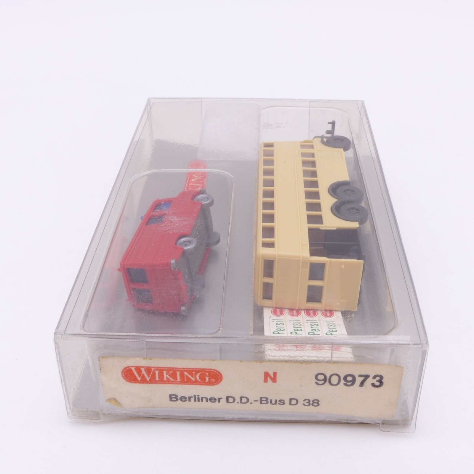 Wiking 1:160 N 097303 Doppeldeckerbus D 38 Salamander in OVP EX8250 – Bild 3