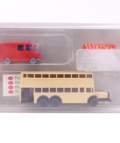 Wiking 1:160 N 097303 Doppeldeckerbus D 38 Salamander in OVP EX8250