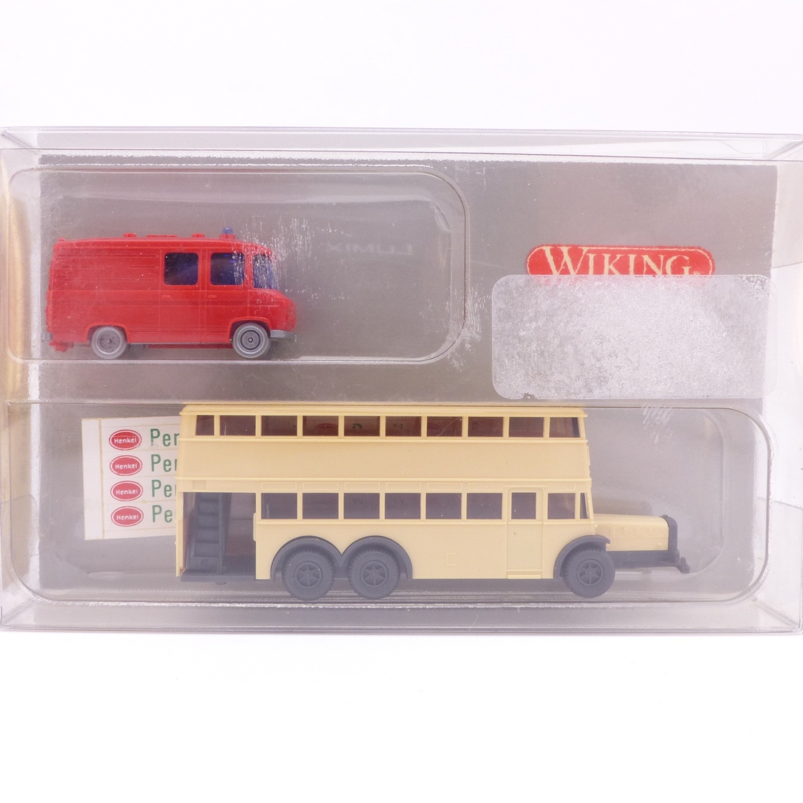 Wiking 1:160 N 097303 Doppeldeckerbus D 38 Salamander in OVP EX8250