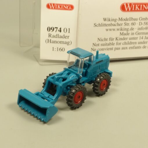 Wiking 1:160 N 097401 Hanomag Radlader in OVP EX6219