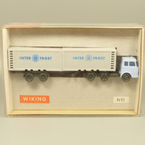 Wiking 1:160 N 51 Henschel Sattelzug Inter Frost in OVP EX6131