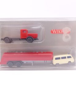 Wiking 1:160 N 90983 Büssing 8000 Tanksattelzug Esso mit Zugabe in OVP EX8230
