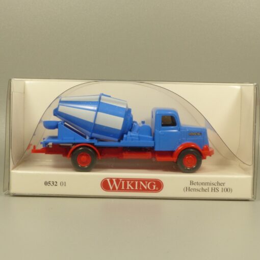Wiking 1:87 053201 Henschel HS 100 Betonmischer in OVP EX7185 – Bild 4