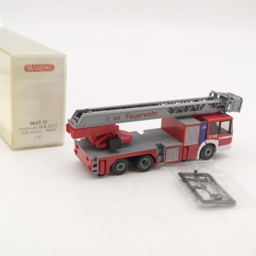 Wiking 1:87 0615 38 MB Econic Metz DLK 23-12 Feuerwehr in OVP RR1704 – Bild 3
