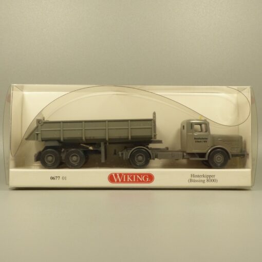 Wiking 1:87 067701 Büssing 8000 Hinterkipper-Sattelzug Erbach / WW in OVP EX7138 – Bild 4