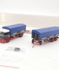 Wiking 1:87 084907 Büssing BD6L Hängerzug Schmidt Spedition in OVP RR3356