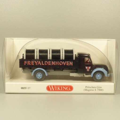 Wiking 1:87 085507 Magirus S 7500 Pritschen-LKW Freyaldenhoven in OVP EX7173 – Bild 4