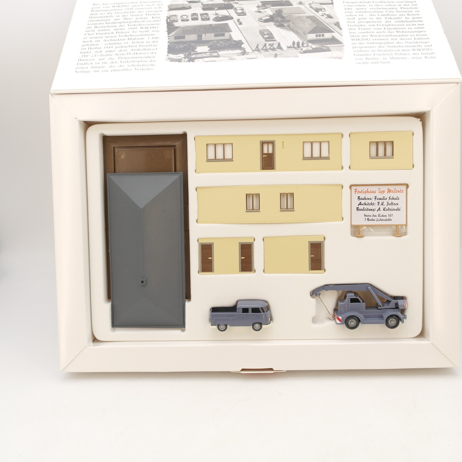 Wiking 1:87 0990 85 Traum vom Landhaus Meilensteine neuwertig in OVP RG8236