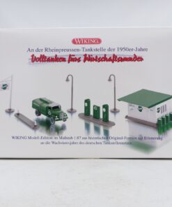 Wiking 1:87 099077 An der Rheinpreussen-Tankstelle der 50er-Jahre in OVP EX8498