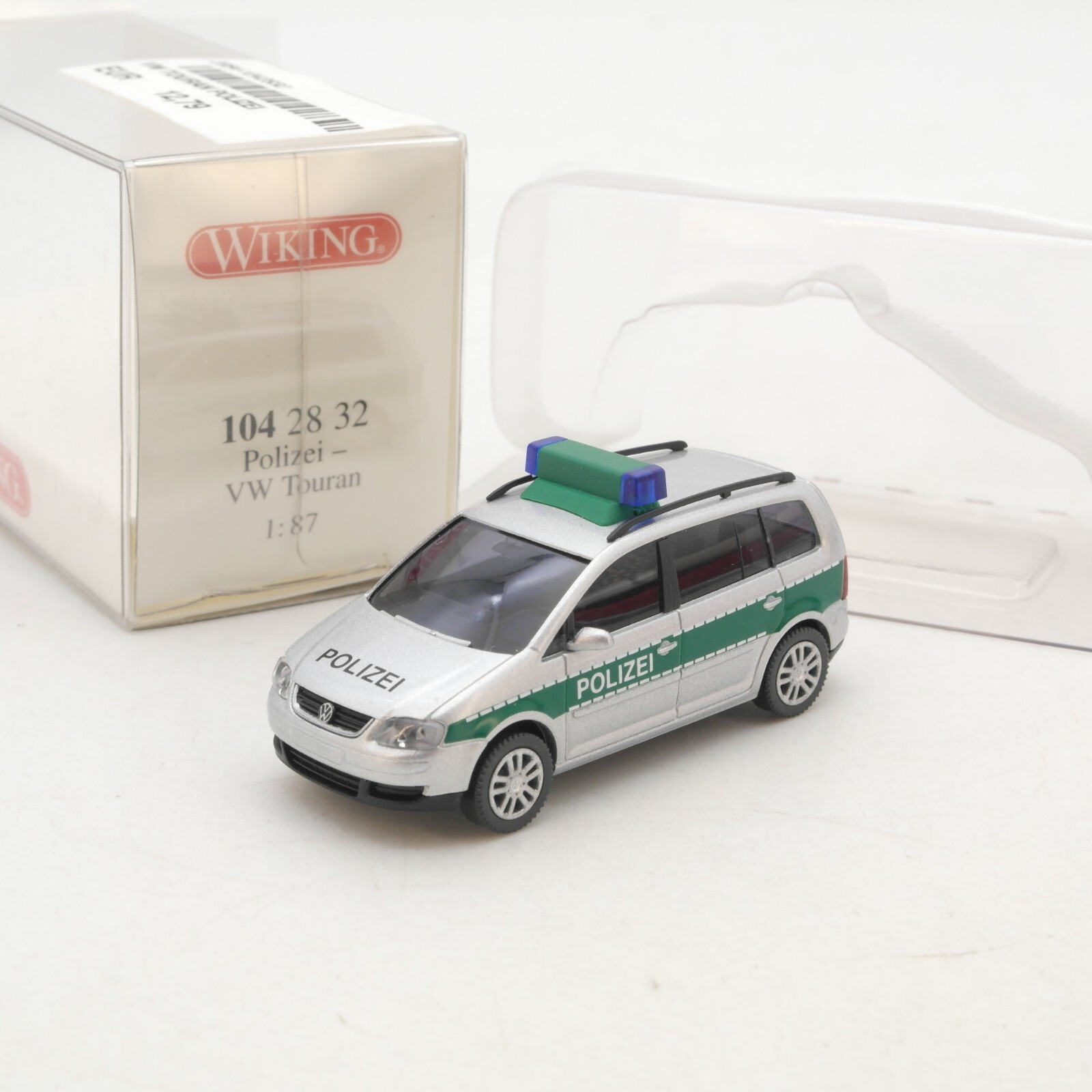 Wiking 1:87 104 28 32 VW Touran Polizei neuwertig in OVP RG9199